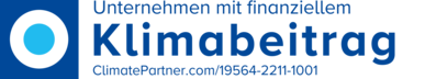 Climate Partner Logo Klimabeitrag