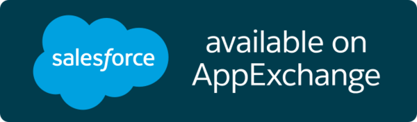 Das Logo von Salesforce AppExchange, bestehend aus einer stilisierten Wolke mit dem Schriftzug 'AppExchange' in blauer Farbe.